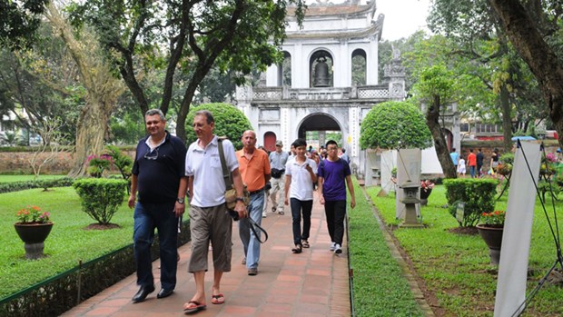 越南旅游：河内市力争2020年下半年接待国内游客达1100万人次 hinh anh 1