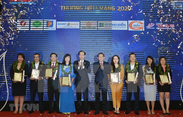 胡志明市30家企业荣获2020年最受欢迎的越南品牌奖 hinh anh 1