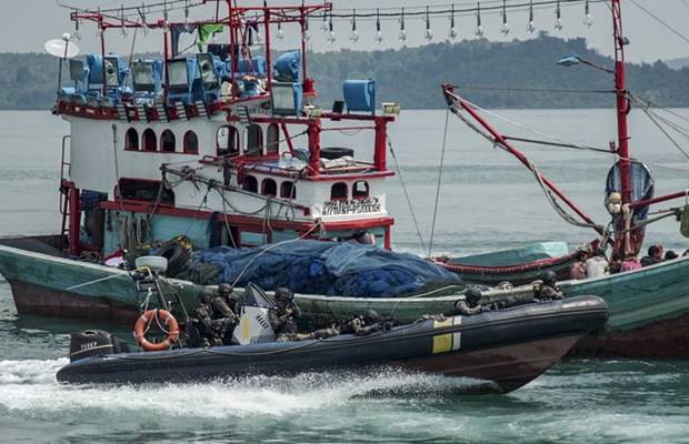 印尼改变对被扣留的外国渔船的处理政策 hinh anh 1