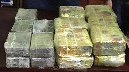 越南破获一起贩运毒品案 当场缉获19公斤海洛因 hinh anh 1
