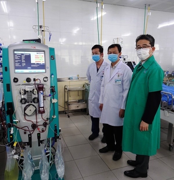 日本国际协力机构向胡志明市大水镬医院提供医疗设备 hinh anh 1