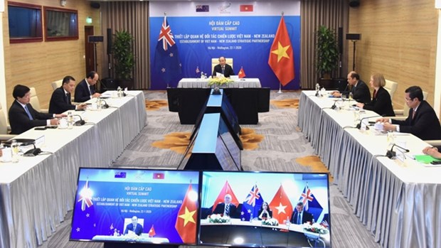 越南和新西兰向双边贸易额达17亿美元的目标迈进 hinh anh 1