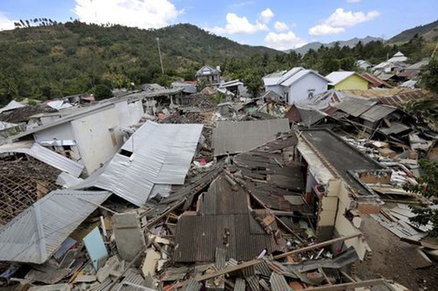 印度尼西亚发生5.4级地震 hinh anh 1