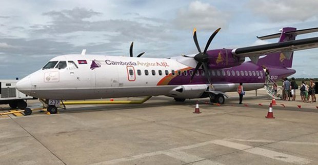 柬埔寨吴哥航空各航班从9月15日起恢复运营 hinh anh 1