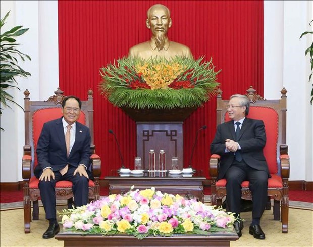 越南与韩国促进新形势下的关系 hinh anh 1