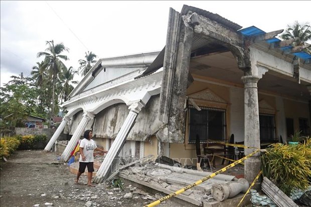 菲律宾南部发生5.2级地震 hinh anh 1