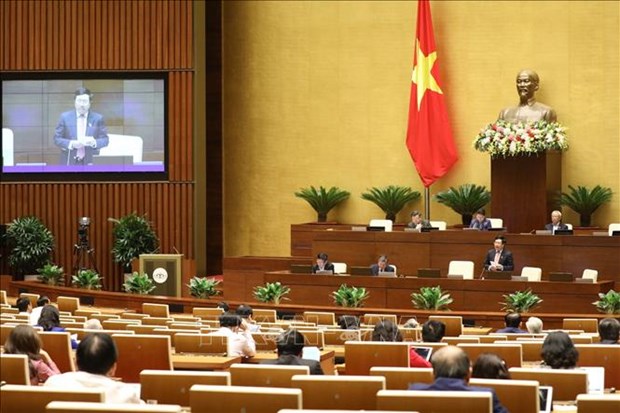 越南第十四届国会第十次会议新闻公报（第三号） hinh anh 1