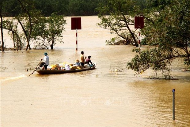 越南中部遭洪涝灾害 哈萨克斯坦与巴勒斯坦领导致电表示慰问 hinh anh 1