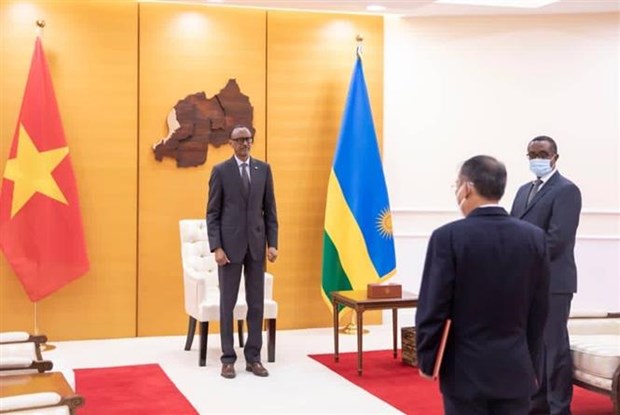 卢旺达总统希望进一步推进与越南的友好合作关系 hinh anh 1