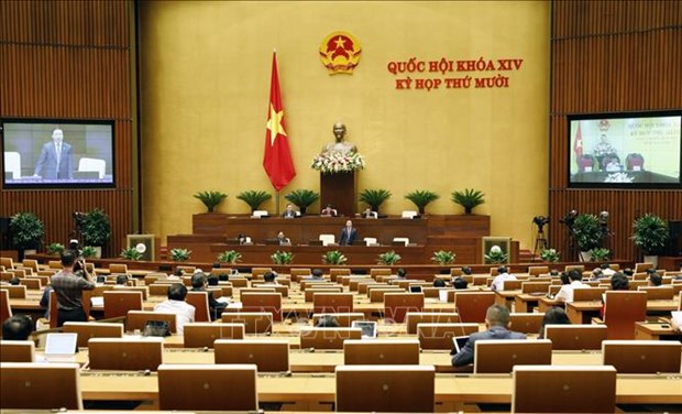 越南第十四届国会第十次会议：第二阶段的第一周将深入讨论经济社会问题并开展质询和询问活动 hinh anh 1