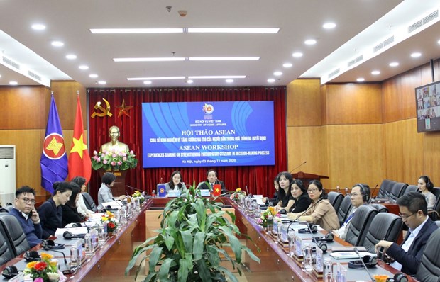 ASEAN 2020: 互相分享关于加强人民在决策过程中的作用的经验 hinh anh 2