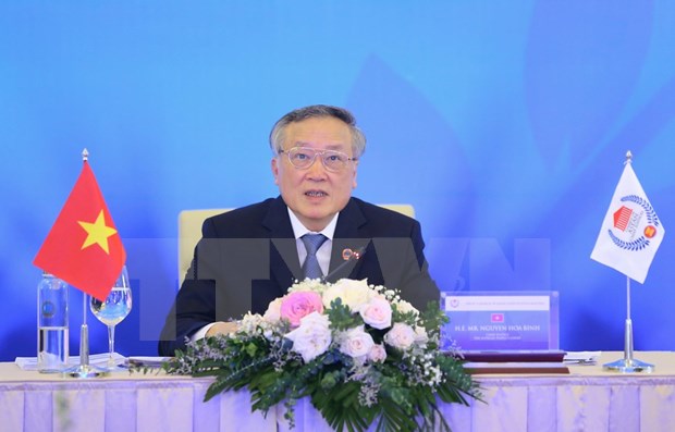 ASEAN 2020：越南最高人民法院院长阮和平当选为东盟首席法官理事会主席 hinh anh 1