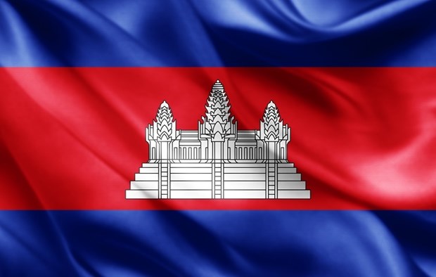 越南政府和国会领导人致信祝贺柬埔寨王国成立67周年 hinh anh 1
