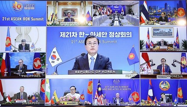 ASEAN 2020：面向实现一个和平、稳定、无核的朝鲜半岛的目标 hinh anh 1