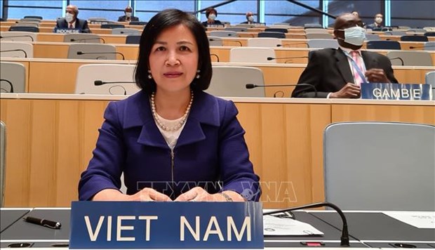 越南代表参加世贸组织对泰国进行的第八次贸易政策审议 hinh anh 1