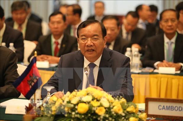 柬埔寨就第23届东盟-欧盟外长会议的结果发表公报 hinh anh 1