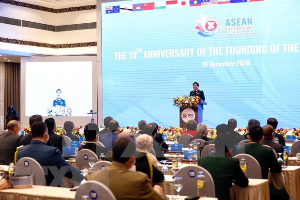 ASEAN 2020：越南国防部举行东盟国防部长会议创建10周年纪念典礼 hinh anh 1