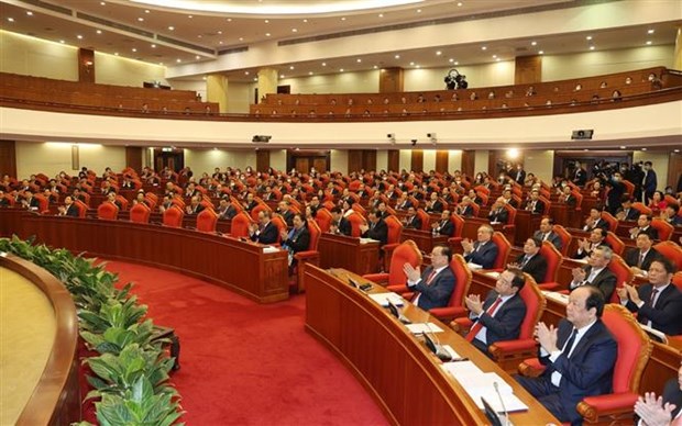 越南共产党第十二届中央委员会第十四次全体会议隆重开幕 hinh anh 2