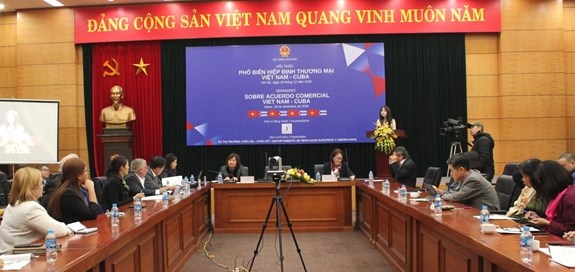 越南—古巴贸易协定知识普及研讨会在河内举行 hinh anh 1