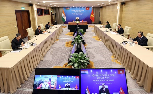 政府总理阮春福与印度总理举行视频会谈 ：防务与安全合作是双边关系中的支柱 hinh anh 2