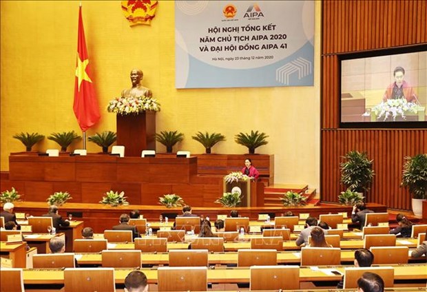 国会主席阮氏金银：越南国会为AIPA做出许多重要贡献 hinh anh 2