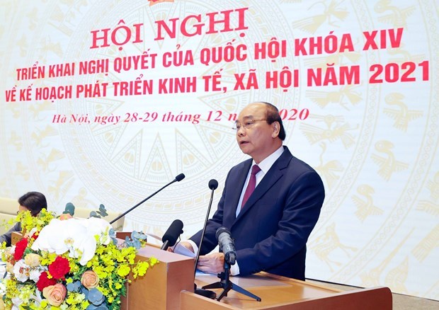 越南政府与各地方全国视频会议正式开幕 hinh anh 1