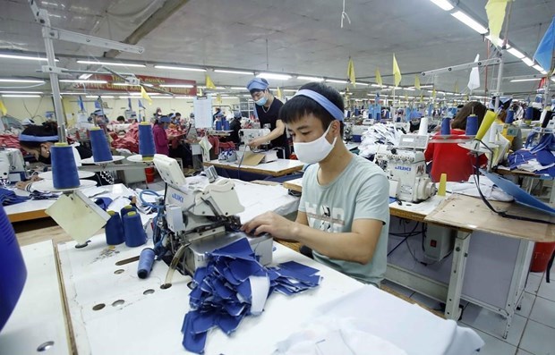 越南纺织业和鞋业对越英自贸协定寄予厚望 hinh anh 1