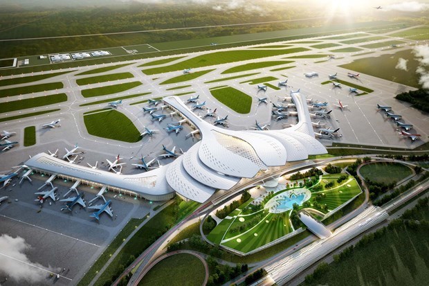 隆城国际机场今日正式动工兴建 hinh anh 1