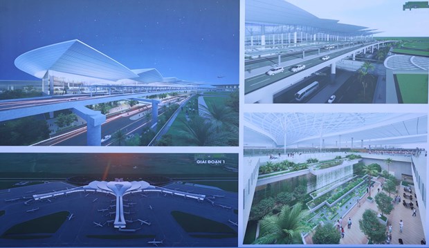 阮春福：隆城机场将为一个发展壮大的越南作出贡献 hinh anh 1