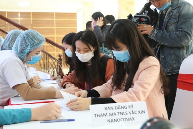 越南第二种新冠疫苗将于1月21日进行人体试验 hinh anh 1