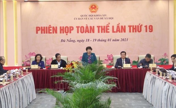 越南国会社会事务委员会第19次全体会议开幕 hinh anh 1