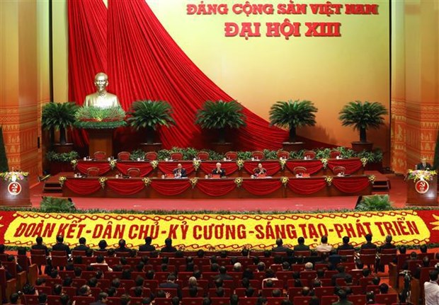 越南共产党第十三次全国代表大会筹备会召开 hinh anh 1