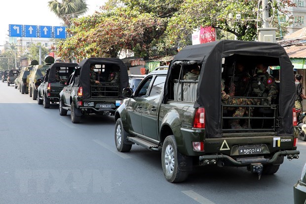 世界多国呼吁缅甸军方确保安全形式稳定 hinh anh 1