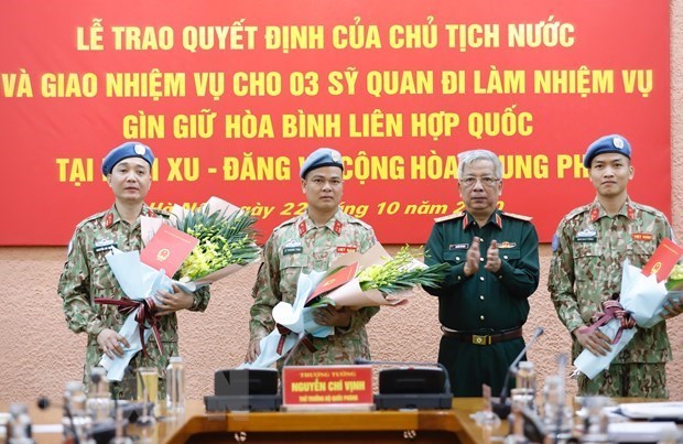 越南参加联合国维和行动：创造可持续和平 hinh anh 1