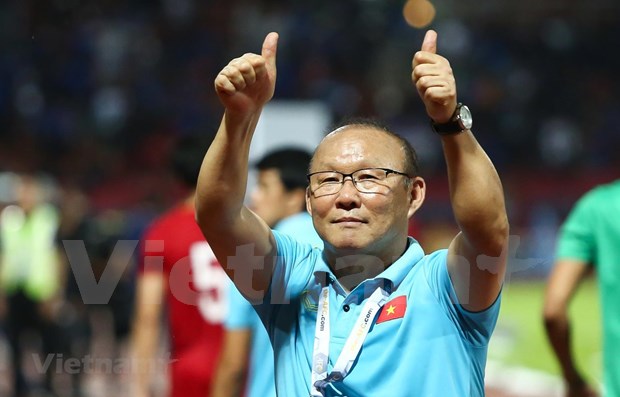 越南男子足球队主教练朴恒绪：将完成2022年世界杯亚洲区预选赛的目标 hinh anh 1