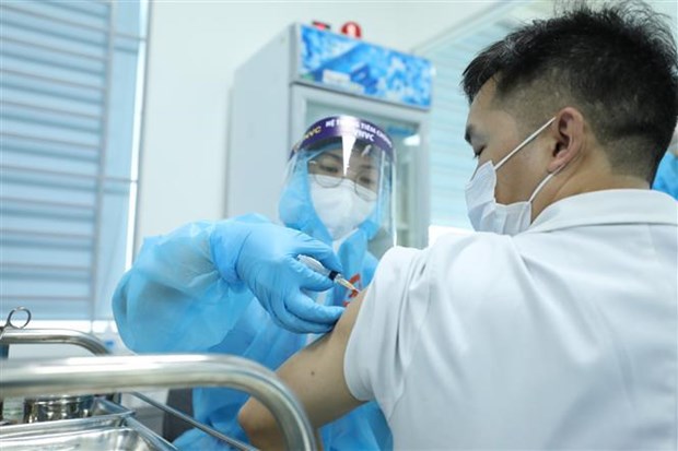 越南继续与新冠疫苗制造商进行谈判致力于为人民进行大规模接种 hinh anh 1