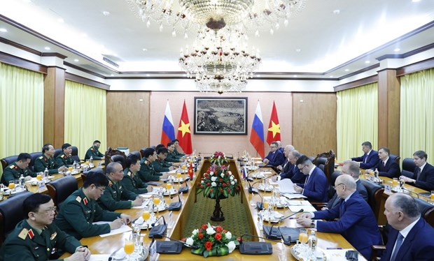 越南人民军总参谋长会见俄罗斯联邦国家安全委员会秘书 hinh anh 2