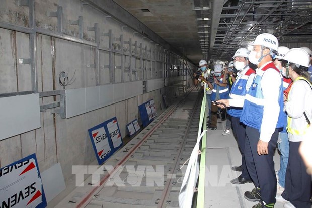 胡志明市地铁一号线高架路拟于2021年底试车 hinh anh 1