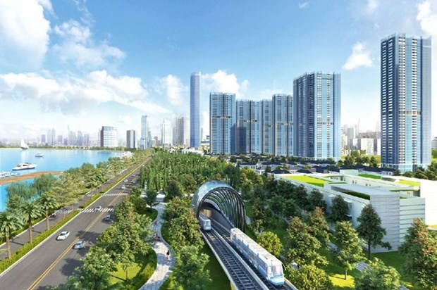 河内拟投资65.4万亿越盾修建城轨5号线 hinh anh 1
