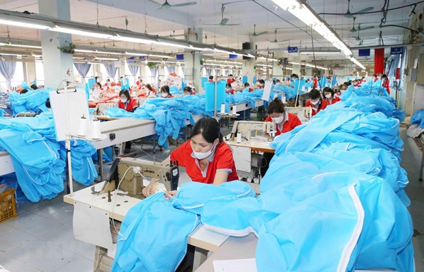 美媒分析越南纺织业度过疫情难关的因素 hinh anh 1
