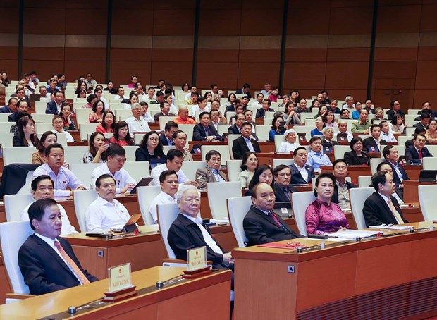 越南第十四届国会第十一次会议：提请国会免去国家主席职务 hinh anh 1