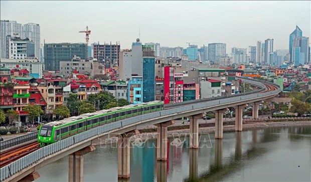 河内城市铁路吉灵-河东线预计于4月30日投入商业运行 hinh anh 1