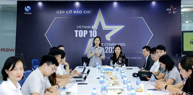 2021年越南信息技术企业10强活动正式启动 hinh anh 1