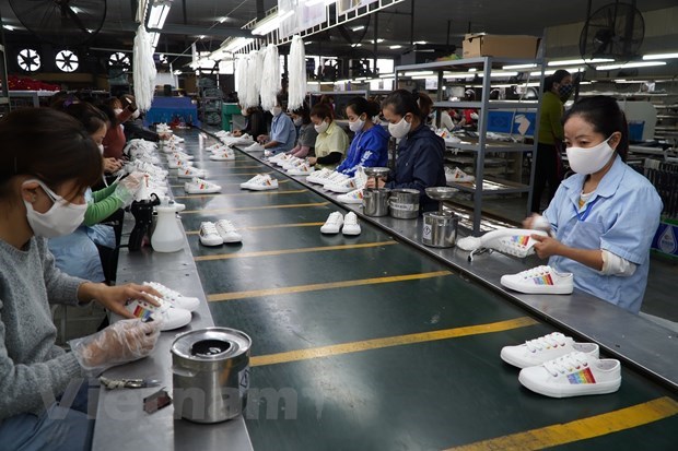 今年第一季度越南鞋类产品出口额增长13.5% hinh anh 1