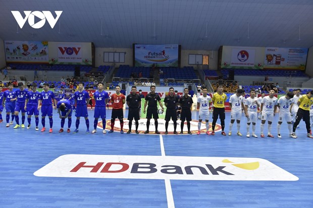 2021年HDBank杯室内五人制足球全国锦标赛决赛轮开幕 hinh anh 1