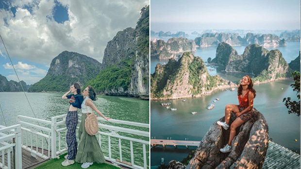越南4个海湾吸引暑期游客 hinh anh 2