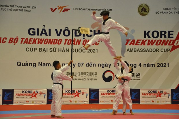 2021年韩国大使杯全国跆拳道俱乐部锦标赛在广南省举行 hinh anh 3