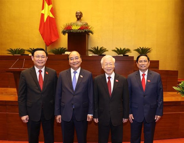 外国领导人发来贺电 祝贺越南新一届领导人 hinh anh 1