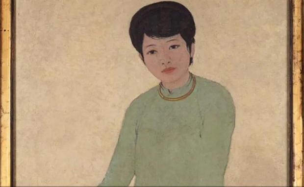 越南画家的绘画作品《芳女士的画像》以310万美元高价成交 hinh anh 1