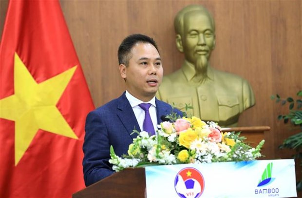 越竹航空成为越南国足为期3年的运输赞助商 hinh anh 2